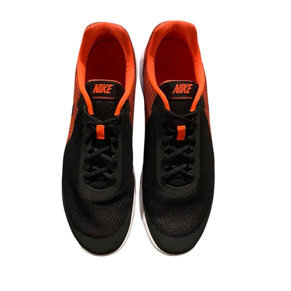 Nike Mens Flex Experience RN 6 881802-003 Black Orange Running Shoes Size 14 - Picture 10 of 11